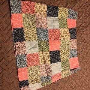 Vineyard vines patchwork skirt